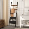 HOOBRO Blanket Ladder, 5 Tier Towel Rack, 17.3" L x