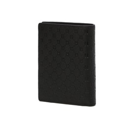 Hazzys (대구신세계)블랙 로고패턴 소가죽 중지갑 HJWA4F836BK (Daegu Shinsegae) Black Logo Pattern Cowhide Medium Wallet HJWA4F836BK
