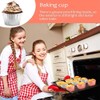 Heatunk 300-Pack Metallic Foil Cupcake Liners - Gold, Silver, Rose