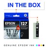 Epson T127120 DURABrite Ultra 127 Extra High-Capacity Inkjet Genuine Ink