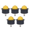 5Pcs Blower Carburetor Bottom Iron Primer Bulb for Fuxtec FX