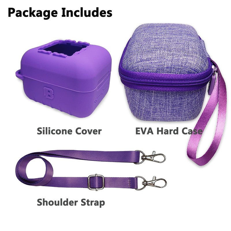 JCHPINE Hard Carrying Case and Silicone Cover for Bitzee Interactive