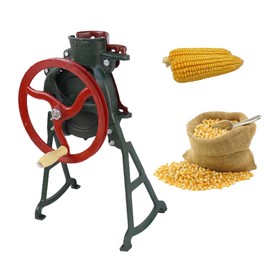 BOZHENYULEI Corn Sheller Heavy Duty Shelling Machine Corn Sheller Machine Walnut Farm Corn Thresher Corn Thresher Tool Can be Connected to an Electric Crawler Cast Iron Manual Thresher for Dry Corn