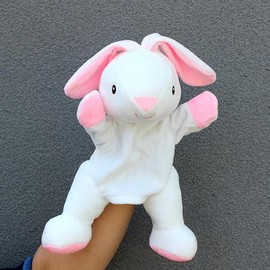 LOMTRATS Animal Hand Puppets for Kids, Toddlers, Includes Wolf, Tiger, Lion, Monkey with Legs, Perfect for Storytelling, Teaching, Preschool, Birthday Gifts