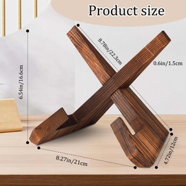 GZGRYTRC Now Playing Vinyl Stand, Record Player Stand, Vinyl Record Display, Perfect for Magazines Textbooks Mobile Phones Tablets, Suitable for Office Home Travel School&Kitchen