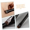 Baluue 3sets Angled Eyebrow Brush Makeup Brushes for Precise Eyeliner