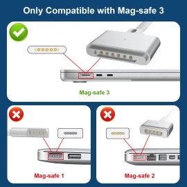 140W USB-C Power Adapter for MacBook Pro 14" A3112 16" A2485 A2780 A2991 A2452