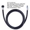 Tool Daily Pressure Washer Whip Hose with Swivel, Hose Reel