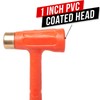 Dead Blow Hammer 1.5lb (24oz) - Unibody Molded, Rebound &
