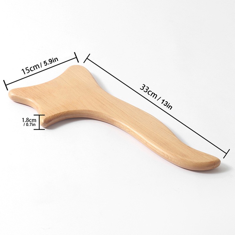 Wooden Gua Sha Scraping Massage Tool Portable Gua Sha Board