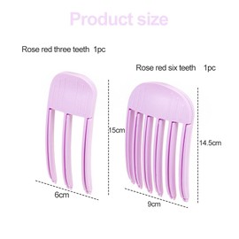 Volume Clip for Hairline, Pack of 2 Hair Volume Roller Clips, Volume Clips Hair, Fixed Forehead Hair Pin for Long and Short Hair, for Long and Short Hair, Traceless Hair Clip