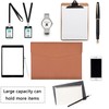 Document Bag A4 Business Conference Folder Leather File Folder Briefcase