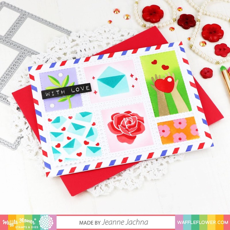 Waffle Flower Postage Collage Bundle
