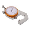 Flat Head Thickness Gauge 0 to 10mm Range Round Dial