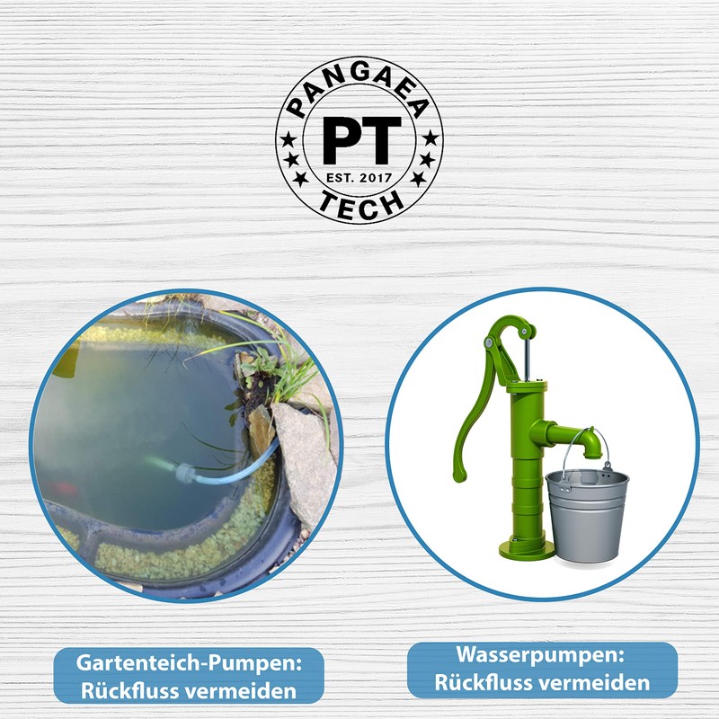 Pangaea Tech Check Valve Kit With Hose Clamps