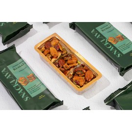 Snacklava Mixed Nuts Kunafa - 6 Pack (18 Pieces) - No Artificial Ingredients, Colors or Preservatives - Premium Handmade Pastries