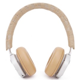 Geekria Non-woven Fabric Headband Cover for JBL Tune 520BT, 720BT, MOMENTUM 4 Wireless, HD 599, ATH-M50x, M40x, M20x, HyperX Cloud II Headphones (Brown/2 Pcs)