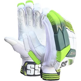Superlite Cricket Batting Gloves Mens Right Hand and Left Hand Batting Glove (Mens Left Hand)