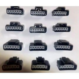 Delphi (12) DELPHI 15326900 6-WAY FEMALE CONNECTOR PA6 GB20 GF10