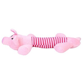 Mythonic Adorable Plush Pig Dog Toy - Soft and Durable Stuffed Animal for Fetch and Cuddling - Perfect for Small to Medium-Sized Dogs Pink