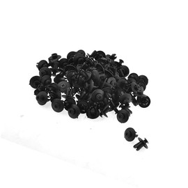 Motoforti 100 Pcs Car Fender Push in Type Rivets Fastener 20 x 21 x 8mm Long-lasting