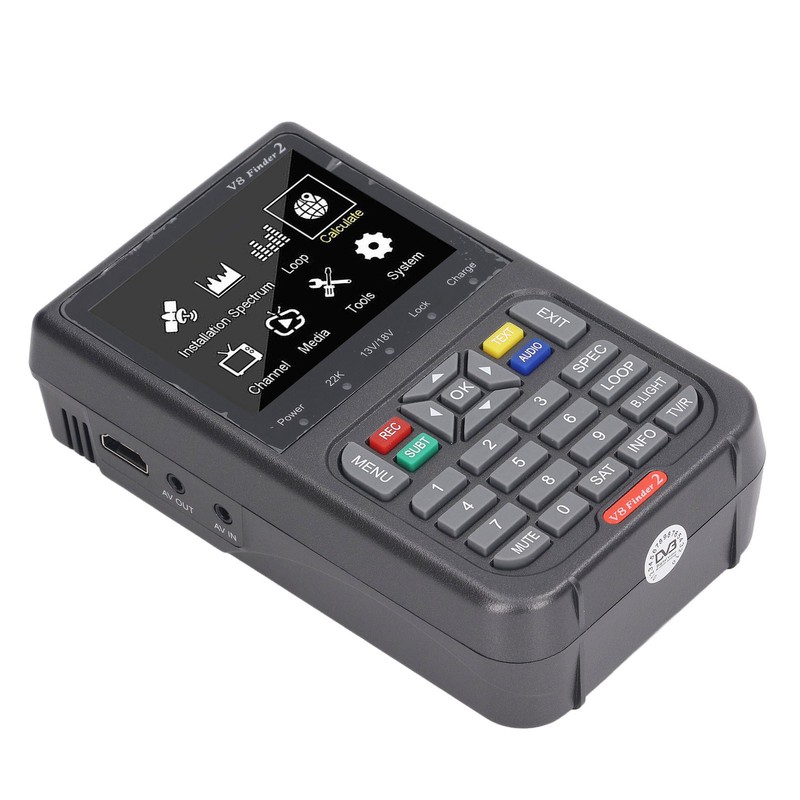 Digital Satellite Finder LCD Screen Handheld Satellite Signal Meter Detection