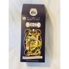 Torino Farfalla Pasta Organic Multicolor Rainbow Torino 8.8 oz Bow ties