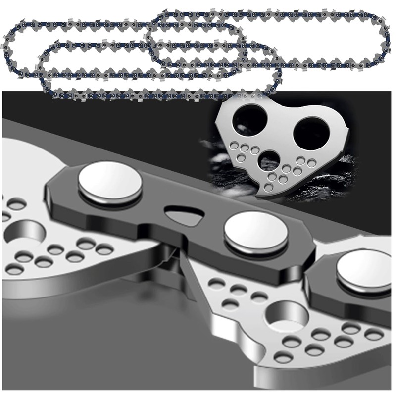 3 Pcs 6 Inch Mini Chainsaw Chain,Replacement Chain for Mini