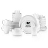 Stone Lain Albie 32-Piece Dinnerware Set Stoneware, White Speckled