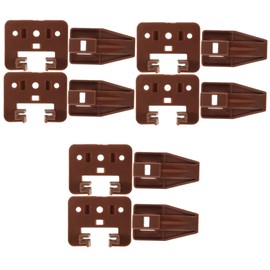 Operitacx 6 Sets of Drawer Foil Kit Stops Drawer Fittings Drawer Runners Drawer Track Guide Guide for Chest of Drawers Drawer Guide Drawer Guide Drawer Slider Metal