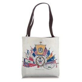 Flags of the American Revolution (1891) Tote Bag
