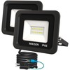 MIKISEN LED Floodlight, Work Light, Signboard Light, 30W, Daylight, 3600LM,