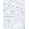 2x2 Glossy Arctic White Ceramic Wall Tile (10 SQFT Sheets