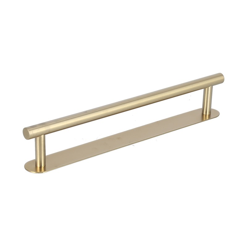 Single Rod Towel Bar 304 Stainless Steel Wall Mount Adhesive