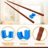 Tessco for you 5 Pairs Training Chopstick Helpers Reusable Chopsticks