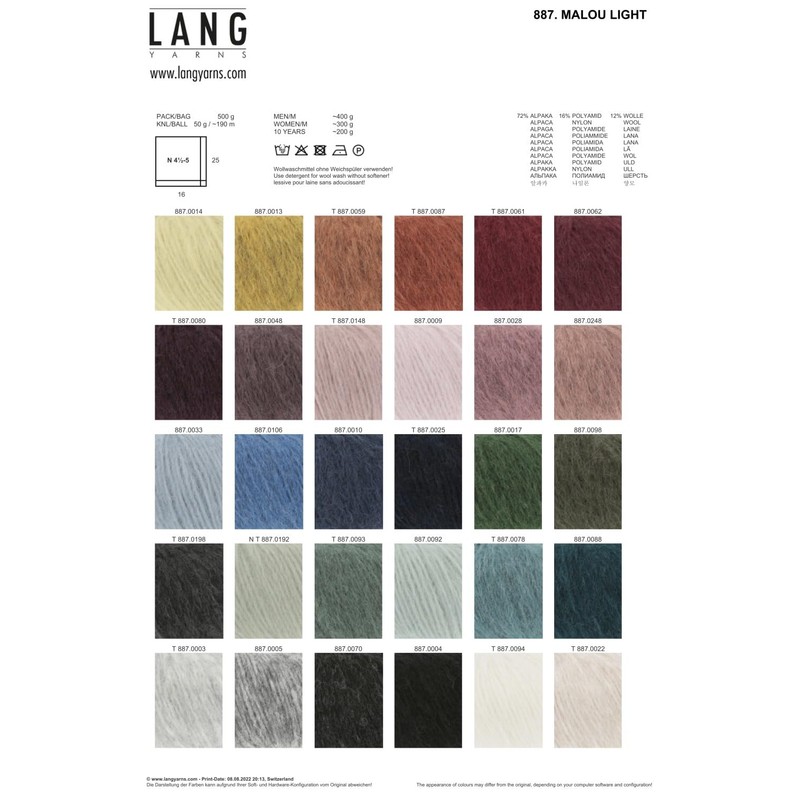 Lang Yarns Malou Light 0026 Beige