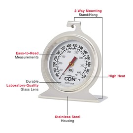 CDN Proaccurate High Heat Oven Thermometer