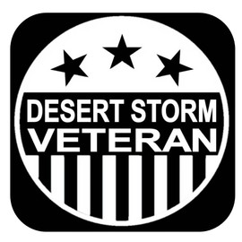 Desert Storm Veteran decal sticker OS 397 6 inch