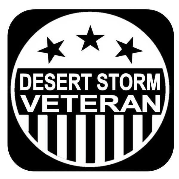 Desert Storm Veteran decal sticker OS 397 6 inch
