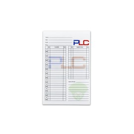 PLC-Sports 30 Pack Baseball and Softball Lineup Cards with Clipboard, 4-Part Carbon Copy, 5.5" x 8.5"