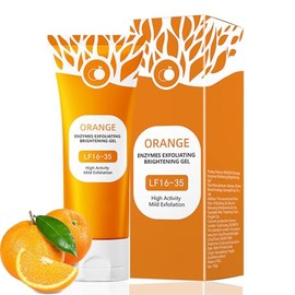 Orange Body Scrub for Women,Deep Smoothing Body Scrub for Pore Skin