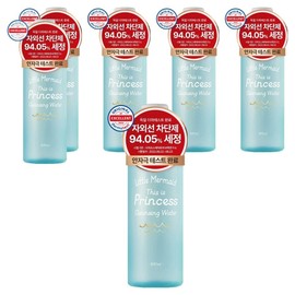 Beauty Recipe Little Mermaid This Is Princess Cleansing Water, 500ml, 6 pcs / 뷰티레시피 리틀머메이드 디스 이즈 프린세스 클렌징워터, 500ml, 6개