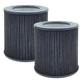 2 Pack Air Mini PECO Replacement Filters Compatible with Molekule Tri-Power Air Mini & Air Mini + Air Purifiers, 3-In-1 High-Efficiency Activated Carbon Filter