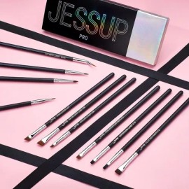 Jessup Kit 11pcs De Brochas Delineadores De Ojos,t324                                                                                                 