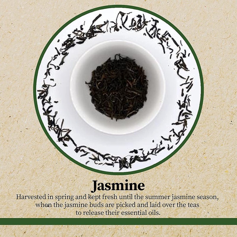 Pinestone Tea - Loose-leaf Chinese Green Tea, Jasmine. Pinestone Tea