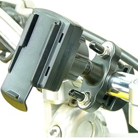 BuyBits Metal U bolt Motorbike Bike Mount for Garmin GPSMap 62 62s 62sc 62st 62stc