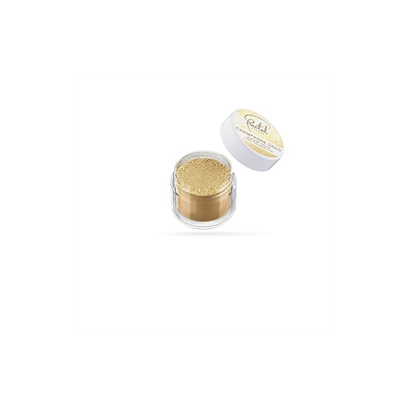 Fractal Colours SuPearl Shine Lustre Dust 3.5g Champagne Gold