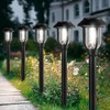 ILANCK 12 Pack Solar Lights Outdoor, 6000K Solar Pathway Lights