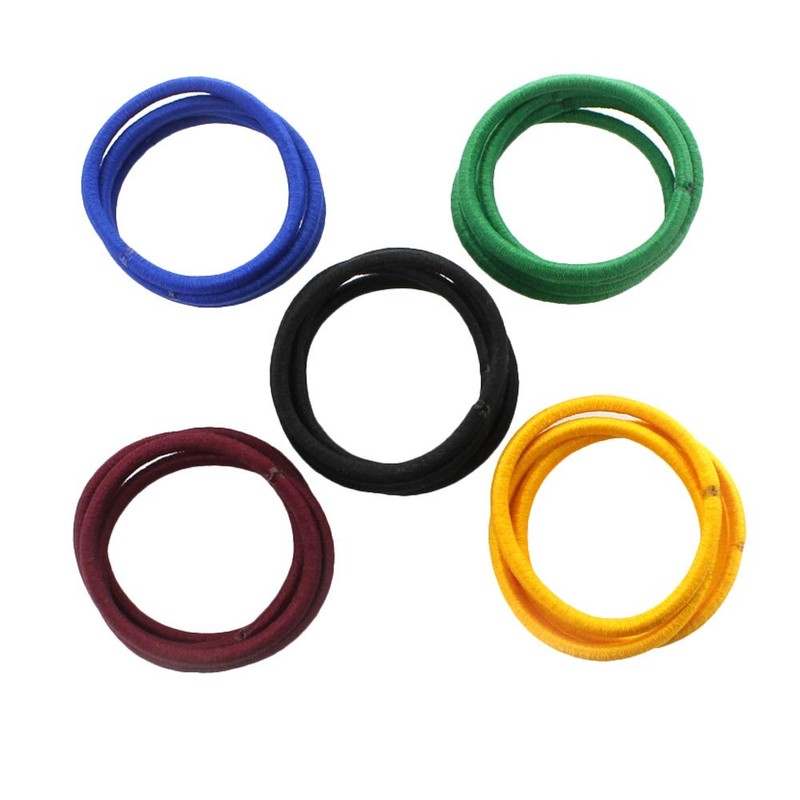 My Lello Hair Elastics Hair Ties, Professional Grade Ponytail Holders