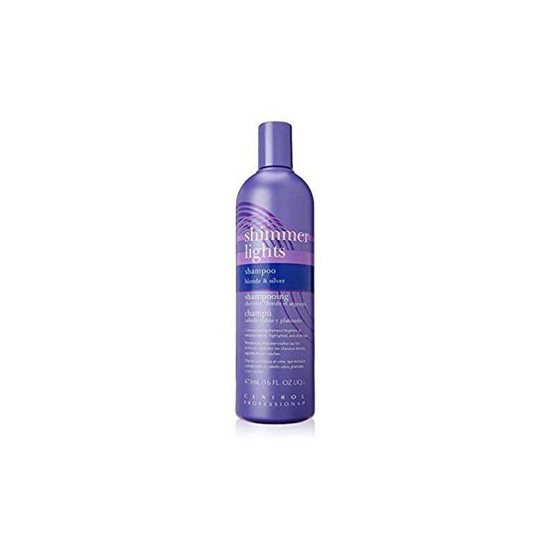 Clairol Shimmer Lights Shampoo, For Blonde And Silver Hair (16
